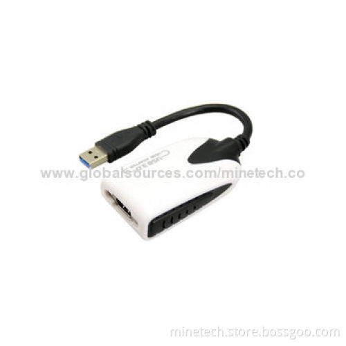 USB to HDMI adapter, supports full HD 1080p